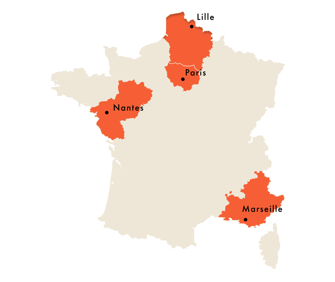 Réseau national KAWA Coffee