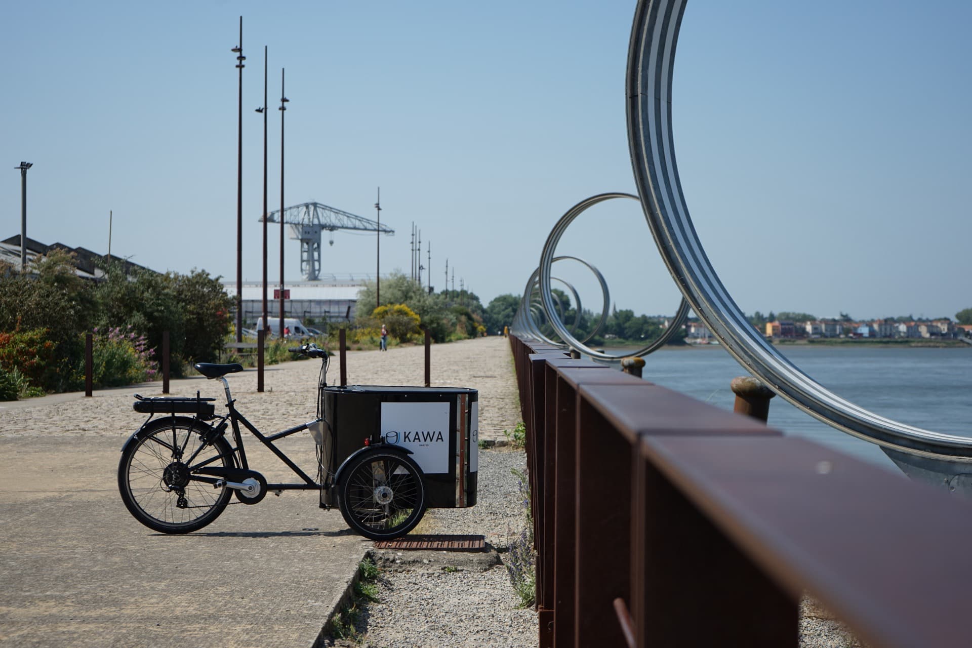 Livraison en triporteur à Nantes